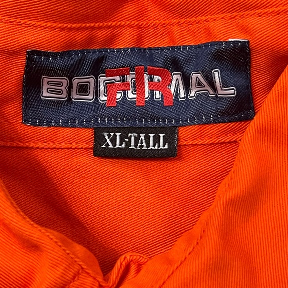 BOCOMAL FR Shirts Hi Vis/High Visibility Flame Resistant/Fire Retardant XL/TALL - Picture 7 of 9